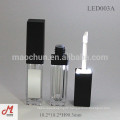 with led light and mirror LED empty lip gloss tube